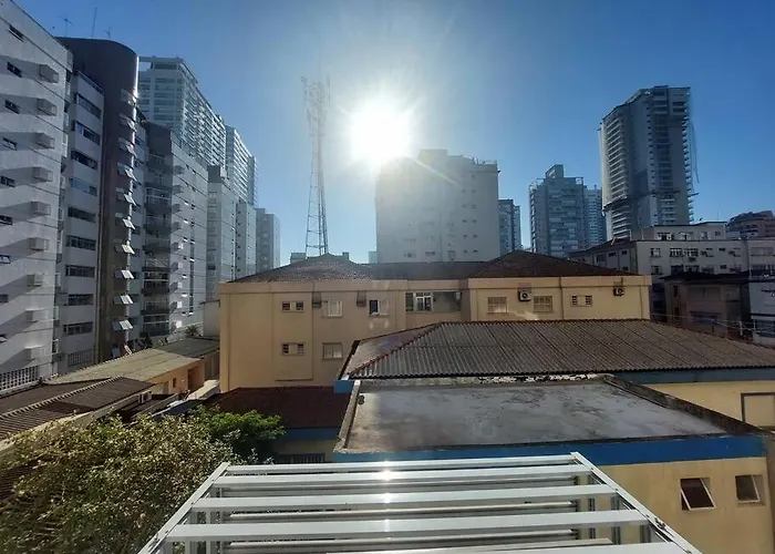 Santos-Lindo- 2 Dorms- Suite- Familiar- Quadra Praia Nº 84-Apto 25